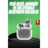 Marsilyan Yeni Nesil Bluetooth Kulaklık Beyaz Çağrı Cevaplayabilen Kablosuz - -- - 1