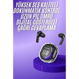 Marsilyan Yeni Nesil Bluetooth Kulaklık Dijital Göstergeli Gaming Dokunmatik 5.3 Kablosuz - MCT4925-4085 - 1