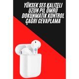 Marsilyan Yeni Nesil Çift Mikrofonlu Dokunmatik Kablosuz Bluetooth Kulaklık - 1