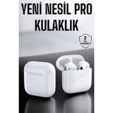 Marsilyan Yeni Nesil Pro Bluetooth Kulaklık Uzun Pil Ömrü Beyaz - Çok Renkli
