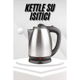 Marsilyan Yeni Nesil Saplı Uzun Ömürlü Paslanmaz Çelik Su Isıtıcı Kettle - Renkli - standart