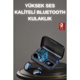 Marsilyan Yeni Nesil Tws Kablosuz Kulaklık Güçlü Batarya Yüksek Kalite Bluetooth 5.0 Anc Özelliği - 1