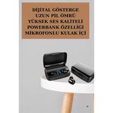 Marsilyan Yeni Nesil TWS Kablosuz Kulaklık Güçlü Batarya Yüksek Kalite Bluetooth 5.0 ANC Özelliği - Çok Renkli