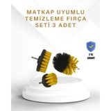 Marsilyan Yüksek Devirde Etkili Temizlik Sağlayan Matkap Ucu Fırça Seti - MCT6363-9260