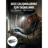 Marsilyan Yüksek Parlaklıklı LED Kafa Feneri Gece Çalışmaları Için Yüksek Parlaklıklı - Renkli - standart