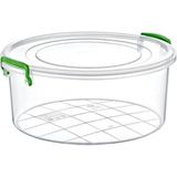 Marsilyan- Yuvarlak Saklama Kutusu 4 Litre - Renkli - standart