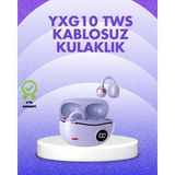 Marsilyan YXG10 Kablosuz Kulaklık – Bluetooth 5.4 Dokunmatik LED Ekranlı Şarj Kutusu - MCT3481-4917