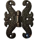 Marsilyan Zamak Kelebek Menteşe - Büyük, 50X67MM, Oksit, 1 Adet - 50 x 67 mm - Renkli