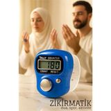 Marsilyan Zikirmatik Dijital Parmak Sayacı Sıfırlanabilir 5 Haneli LCD Ekran - Renkli - standart