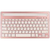 Marsilyan ZR206 Rose Gold K6100 Kablosuz Klavye - Renkli
