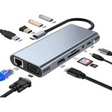 Marsilyan ZR44/A Type-C 11 In 1 Gigabit Hdtv Çevirici