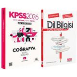 Marsis Yayınları 2026 Kpss Coğrafya Ve Akm Dil Bilgisi Soru Bankası Seti 2 Kitap