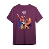 Marslılar Erkek Tişört (Bordo, 4XL)