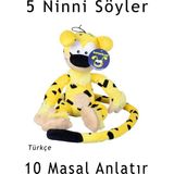 Marsupilami Uzun Kuyruk Peluş Oyuncak 50 cm Boyunda - Türkçe 5 Ninni Söyler 10 Masal Anlatır