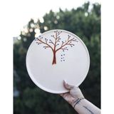 M'art Home Handmade Nazar Ağacı Tabak - 1 Adet