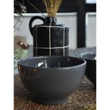 M'art Home Kase Badem Gri 2 Li Kase 14 cm
