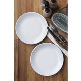 M'art Home Pearl White İkili Pasta Tabağı