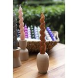 M'art Home Spiral Taba Şamdan Mum - 1 Adet