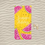 Marte Home Summer Holidays - Baskılı Plaj Havlusu