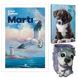 Martı - Anton Çehov ve Dekoratif Köpek Kalemlik - Minik Arkadaş Planlama Defteri
