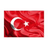Martı Bayrak 150X225 Büyük Boy Türk Bayrağı 1 Adet Kırmızı Renk Ölçüler