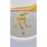 Martı Gold Çelik Takı Seti 358