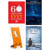 Martı Yayınları 60 Saniyede Evet - Don Spini + Kuzey Işıklarının Şarkısı + Telefon Tutucu + Bir Kar Tanesi