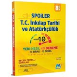 Martı Yayınları 8. Sınıf LGS T.C. İnkılap Tarihi Ve Atatürkçülük Spoiler Denemeleri