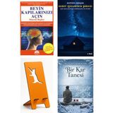 Martı Yayınları Beyin Kapılarınızı Açın - Sharon Begley + Kuzey Işıklarının Şarkısı + Telefon Tutucu + Bir Kar Tanesi