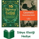 Martı Yayınları Düğünçiçeği Gelini + Geometri + Dünya Klasiği Hediye - Hayır