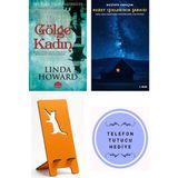Martı Yayınları Gölge Kadın - Linda Howard + Kuzey Işıklarının Şarkısı + Telefon Tutucu