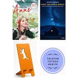 Martı Yayınları Yeşilin Kızı Anne - Lucy Maud Montgomery + Kuzey Işıklarının Şarkısı + Telefon Tutucu