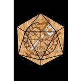 Martillo de Odín Mjolnir D20 - Cuaderno De Mitología Nórdica: Notebook DIN A5 (6x9) para entusiastas de rol y fanáticos de RPG de pluma y papel con ... y días de semana para la función del diario