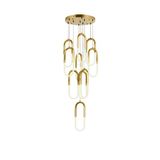 Martin 10 Kollu Gold LED Sarkıt Avize
