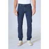 Martin 836 B Dokulu Kumaş Likralı Rahat Kesim Erkek Kot Pantolon - Blue - 33 / 32