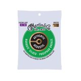 MARTIN Akustik gitar telleri, Marquis Silked Custom Light 11/52, 98/2 fosfor bronz (MA535S)