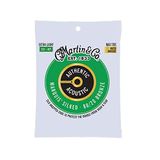 MARTIN Akustik gitar telleri, Marquis Silked Extra Light 10/47, 80/20 bronz (MA170S)