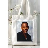 Martin Lawrence Baskılı Bez Çanta Omuz Çantası Kişiye Özel Desen 1