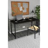 Martina Çalışma Masası | Siyah | 140 cm Boy - 60CM En - 140x60 - Renkli