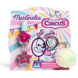 Martinelia Circus Kız Çocuk Oje, Dudak Parlatısıcı ve Anahtarlık Seti - Pembe