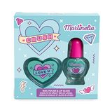 Martinelia Crush Oje ve Dudak Parlatıcısı İkili Paket Mavi 82500