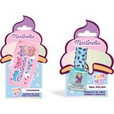 Martinelia World Blisters 2'li Kız Çocuk Göz Farı Paleti ve Oje Seti - Renkli