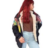 Martino Butik UNİSEX OVERSİZE VİNTAGE CEKET LGDL3 ÇOK RENKLİ L