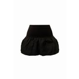 MART&MARCH Edith Siyah Balon Mini Etek