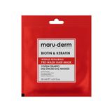 Maru.Derm Duş Öncesi Saç Maskesi - Biotin & Keratin Yoğun Onarıcı Duş Öncesi Saç Maskesi 50 ml