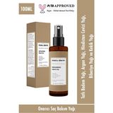 Maru.Derm Saç Bakım Yağı 100 ml | Biberiye Yağı, Argan Yağı, Avokado & Kekik Yağı | Tüm Saç Tipleri | Vegan
