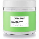 Maru.derm Vücut Peelingi Aydınlatıcı Etkili Pirinç Suyu 250 ml Yağlı Ciltler İçin