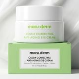 Maruderm Anti-Aging Aydınlatıcı Göz Kremi – Alfa-Arbutin, Kafein & Peptit Kompleksi ile Koyu Halka ve Kırışıklık Görünümüne Karşı, 15 ML