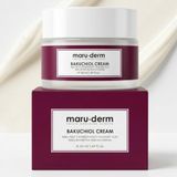 Maruderm Bakuchiol Anti Aging Yüz Kremi – Retinol Alternatifi Nemlendirici Krem, İnce Çizgi & Kırışıklık Görünümüne Karşı, Hassas Ciltler için Uygun, 50 ML