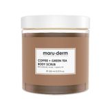 Maruderm Body Scrub 250 ml Kahve Yeşil Çay Özlü BHA Jojoba Yağı Vücut Peelingi